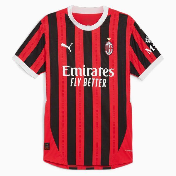 AC Milan 2024/25 Maillot Domicile Authentique pour Homme